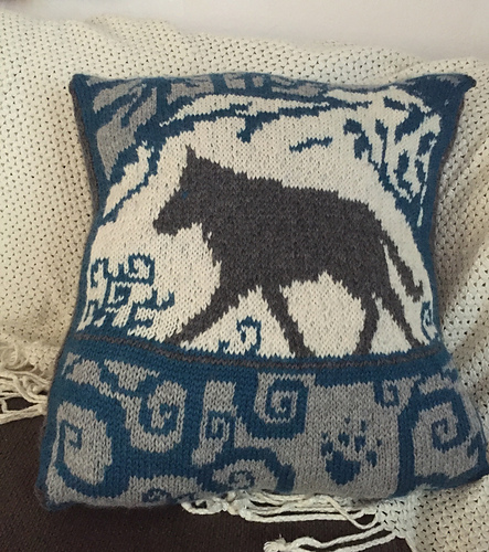 Ravelry: Spirit Wolf Version 2 Chart pattern by Melanie Nordberg