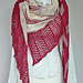 "Vanilla Fraise" shawl pattern 