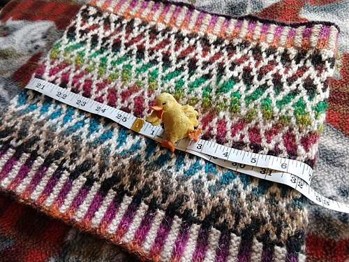vector mosaic knit polo （BECK and CALL） discovered-mosaic-knitting-and