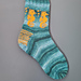 Coastal Canter Seahorse Socks pattern 