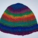 Top down ladder hat pattern 