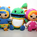 Team Umizoomi - Milli, Geo & Bot pattern 