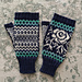 Rose Trellis Mitts pattern