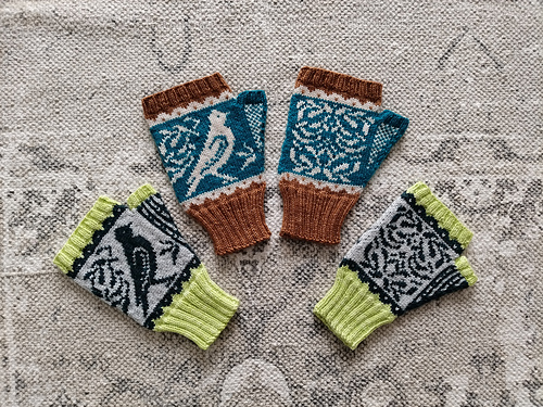 Black Bird Mitts