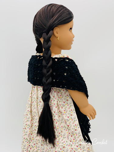 Fiesta Shawl for 18" Dolls photo 2