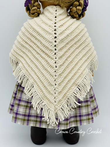 Woodland Shawl for 18" Dolls photo 5