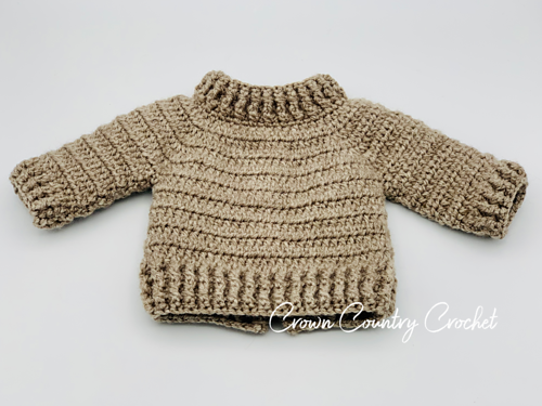 Cowl Sweater for 18" Dolls photo 4