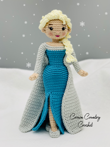 Snøkongen Elsa Dukke - Stevie Hill