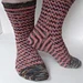 Dropping Madness Socks pattern 