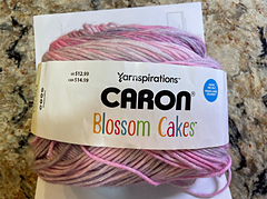 Caron Anniversary Cakes Caron Blossom Cakes Yarn - Caribbean Sea