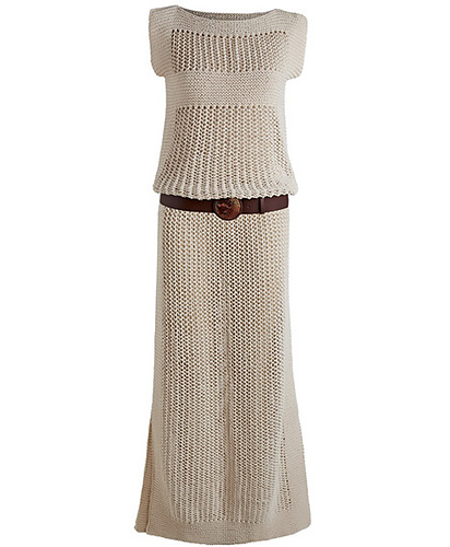 Vestido Longo de Tricô photo 1
