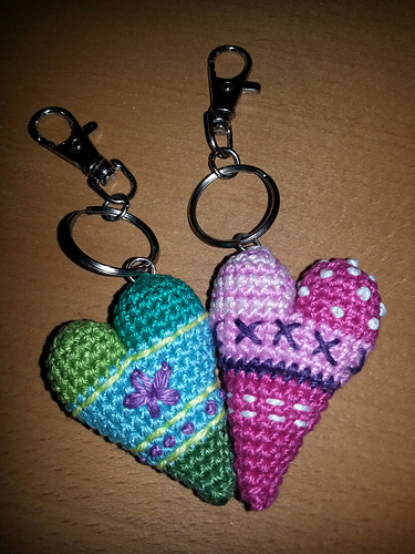 Herz gehäkelt / crochet heart photo 2