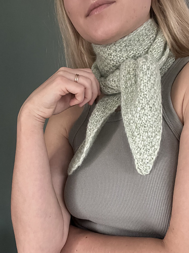 Mini Skjerf Pearl - Veronika Stoncus