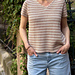 Stripy Linen Tee pattern