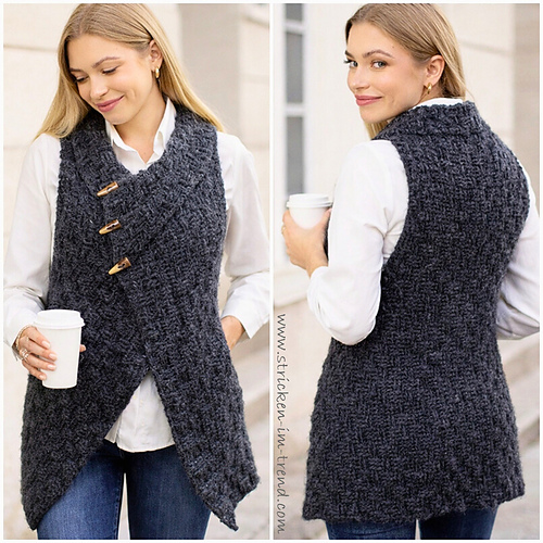 Peek-a-Boo Button Wrap #3 | MerinoSuperKid #6