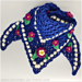 Floral Triangle Shawl pattern