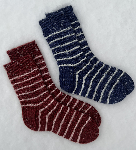 Tjukke Perleribb-sokker - Reidar Pettersen