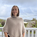 Blomstervinge poncho pattern 