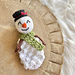 Holiday Bitty SNOWMAN Buddy pattern 