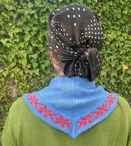 "Fina" reversible scarf