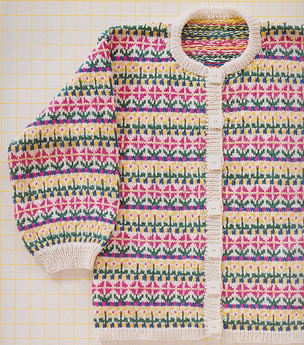 Fair Isle Cardigan - Sue Bradley