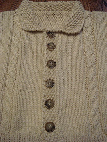Lion Brand Sweet Sophisticate Baby Sweater