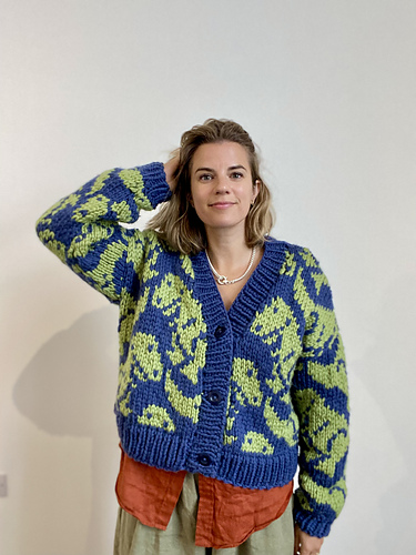 Chunky T-Rex Cardigan