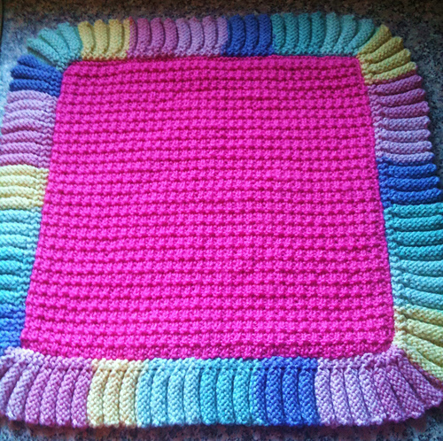 The Frilly Pink Dolly Blanky photo 1