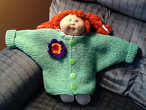 One-Stitch Baby Sweater Set (knit) photo 2