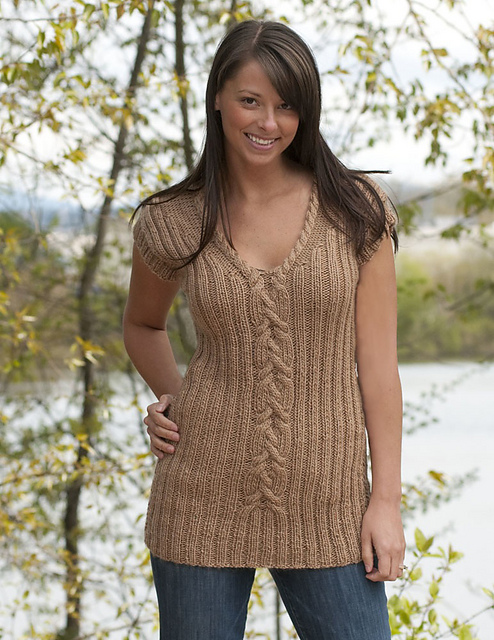 Cable Pullover Vest