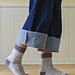 Cozy Waffle Socks pattern 