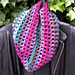 Filet Mesh Cowl pattern 