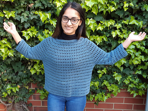 Boatneck raglan jumper photo 2