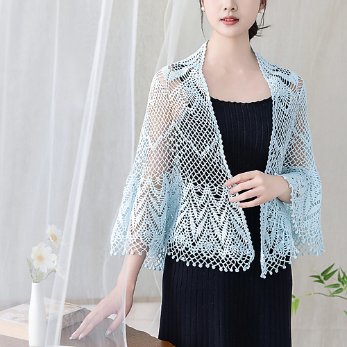 Peafowl Dance Shawl photo 7