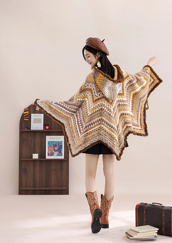 Starry Hooded Cloak
