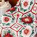 Imperial Peony Blanket pattern 