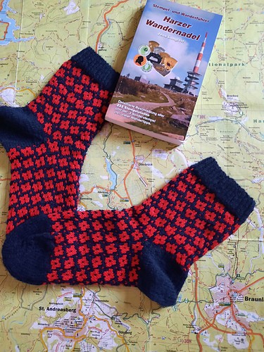 Sø av blomster Sokker - susi0408