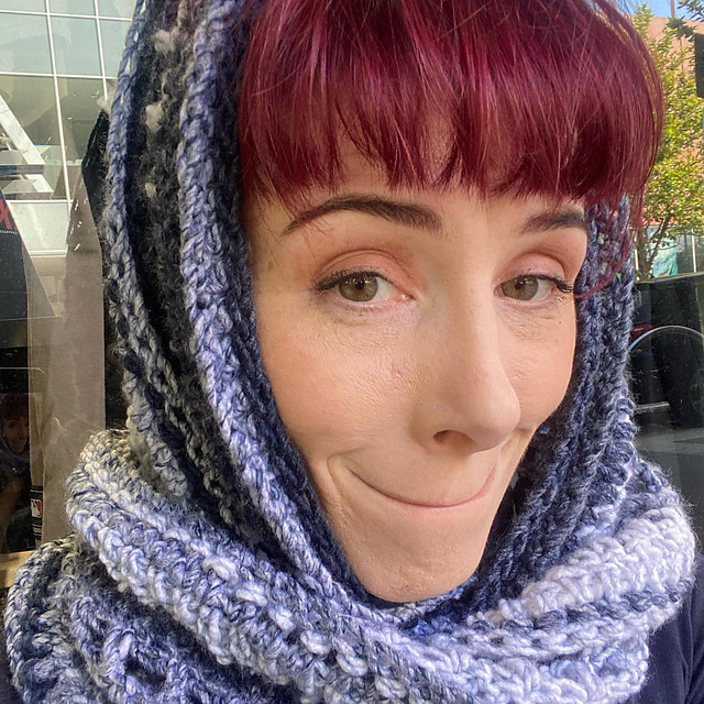 Ravelry: Wednesday and Enid's Snood pattern by Chelsea Wybrow