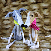 Greyhound Crochet Pattern PDF.