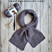 Winter Winds Keyhole Scarf photo 4