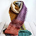 One Skein Granny Rows Scarf pattern 