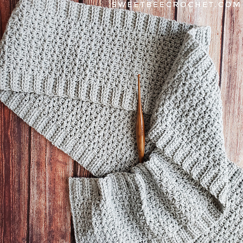 V Stitch Ridge Scarf photo 4