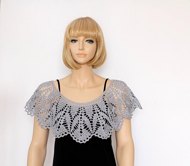 Ravelry Summer Capelet pattern by Etty Geller