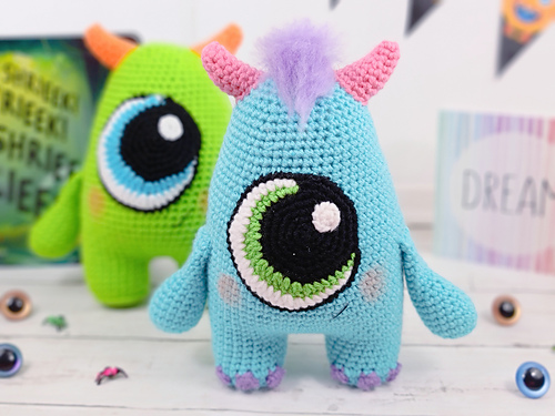 Ravelry: monster pattern by Carolyne Brodie