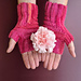 Mitred Ribbing Mitts pattern 