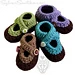 Double Strap Baby Booties pattern 