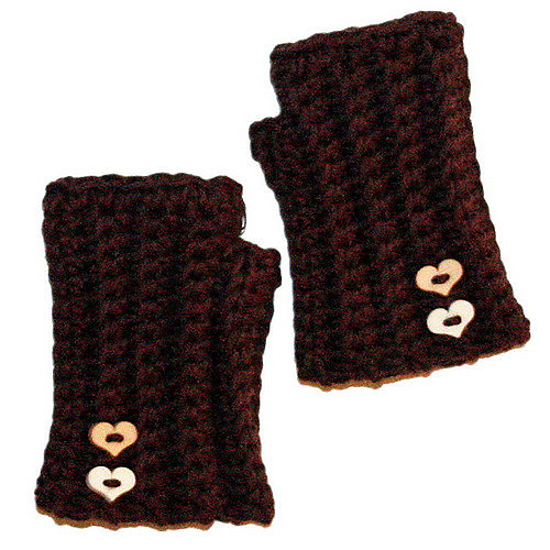 Baby Fingerless Mitts photo 2