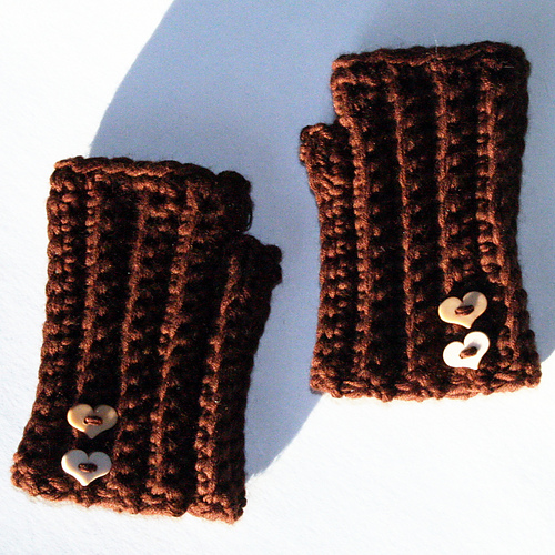 Baby Fingerless Mitts photo 1