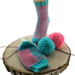 Illusion Wave Socks pattern 