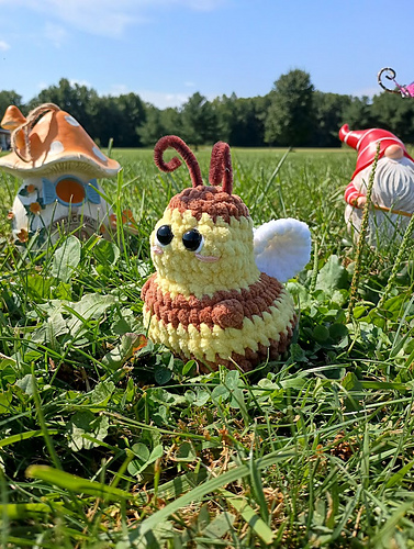Amigurumi Chunky Bee - Tabby Biery